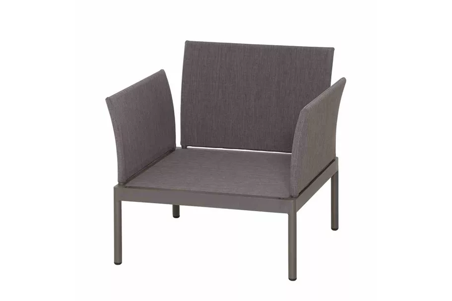 Siena Garden Carim Lounge Sessel 80x76,5x71,5 cm matt graphit J23095