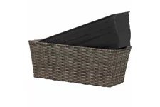 Siena Garden Balkonkasten Vio 50x19x22,5 cm grau 554663