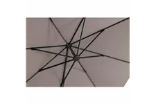 Siena Garden Ampelschirm California N+ 300x300 cm anthrazit/taupe Aluminium J05245