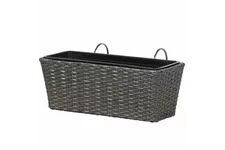 Siena Garden Balkonkasten Vio 50x19x22,5 cm titan 789578