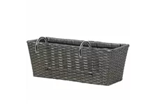 Siena Garden Balkonkasten Vio 50x19x22,5 cm titan 789578