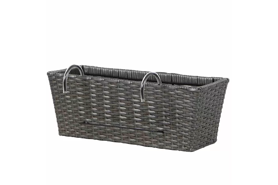 Siena Garden Balkonkasten Vio 50x19x22,5 cm titan 789578