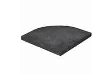 Siena Garden Celona Platte 22,5 kg 55 x 49 x 4 cm schwarz C21163