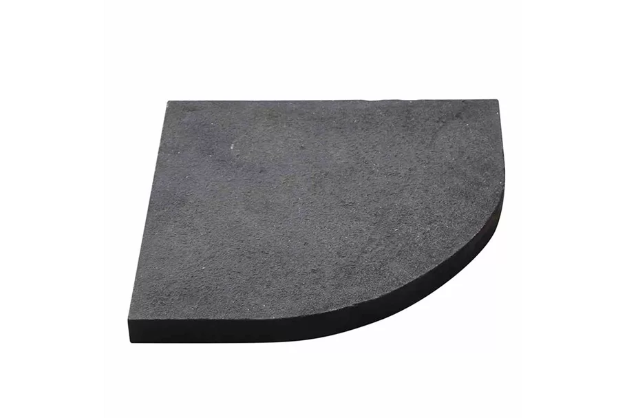 Siena Garden Celona Platte 22,5 kg 55 x 49 x 4 cm schwarz C21163