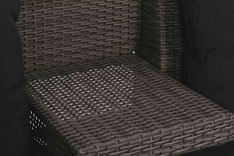 Siena Garden Barrios Loungeset 3tlg. Geflecht/Polyester J03970