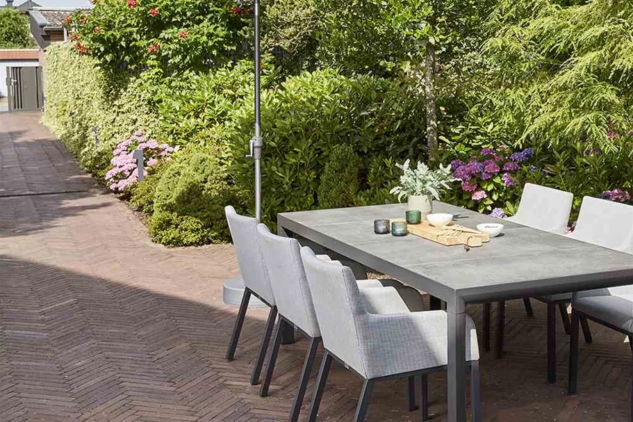 Siena Garden Avio Mittelstockschirm 300 x 200 cm anthrazit/taupe J31216