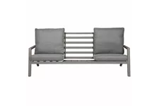 Siena Garden Belia 3-Sitzersofa 91x210x81 cm Aluminium C31023