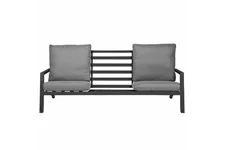 Siena Garden Belia 3-Sitzersofa Aluminium inklusive Kissen C31015