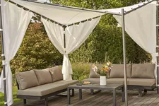 Siena Garden Dach Berlino 300 x 300 cm weiß Polyester J04528