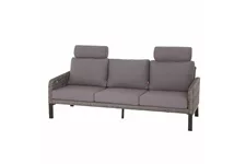 Siena Garden Bellani 3-Sitzer Sofa Aluminum/Gardino® J04054