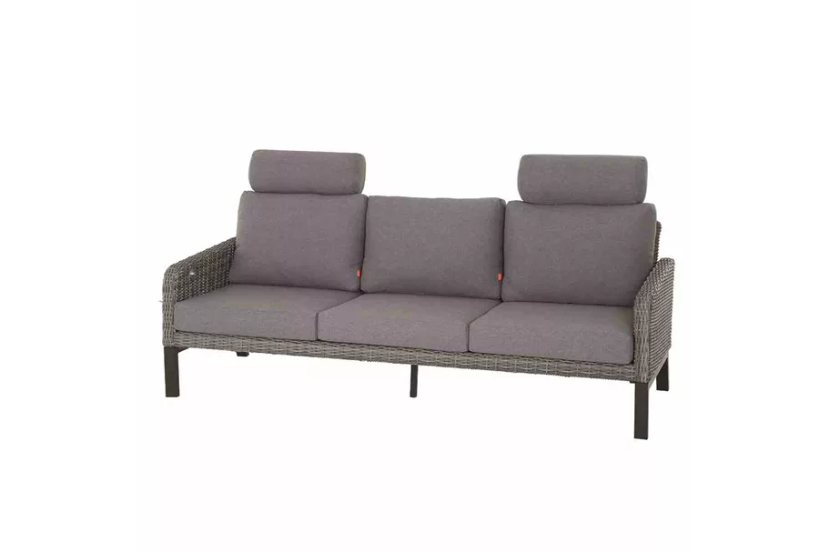 Siena Garden Bellani 3-Sitzer Sofa Aluminum/Gardino® J04054