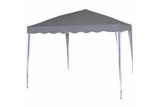 Siena Garden Faltpavillon 300x300x262cm grau Aluminium 357827