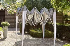 Siena Garden Faltpavillon 300x300x262cm grau Aluminium 357827