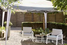 Siena Garden Faltpavillon 300x300x262cm taupe Aluminium 357825