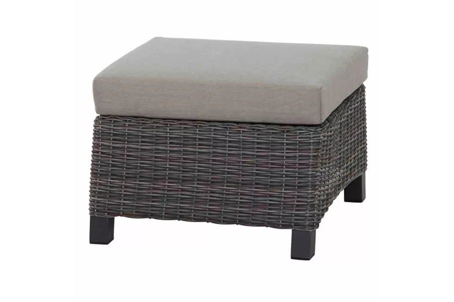 Siena Garden Cordio Loungehocker Gardino®-Geflecht/Polster H16681