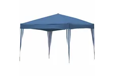 Siena Garden Faltpavillon quadratisch 300x300 cm weiß/blau 506170