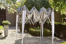 Siena Garden Faltpavillon quadratisch 300x300 cm weiß/blau 506170