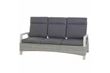 Siena Garden Corido 3-Sitzersofa inkl. Kissen Aluminium/Geflecht H16675