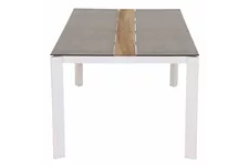 Siena Garden Dining Tisch Viana 200x100x75 cm matt weiß J04032