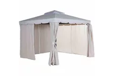 Siena Garden Dubai Alu-Pavillon 3x3m anthrazit/natur 506200