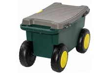 Siena Garden Gartenkarre Hobby- und Gartenwagen 55x30x27 cm grün und grau Kunststoff 560887