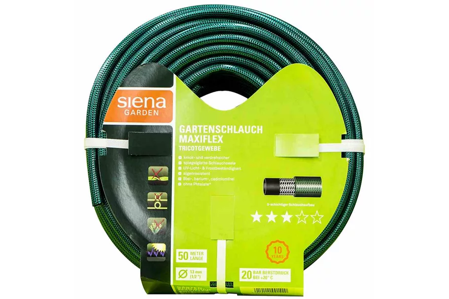 Siena Garden Gartenschlauch Maxiflex, 12,5mm (1/2 Zoll) , 50m-Rolle B76870