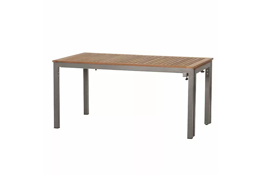 Siena Garden Geneva Ausziehtisch 160/260x90cm Alu/Teak D99452