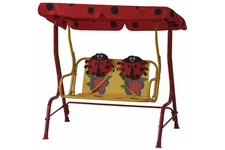 Siena Garden Kinderschaukel Marie 75x115x118 cm rot 672612