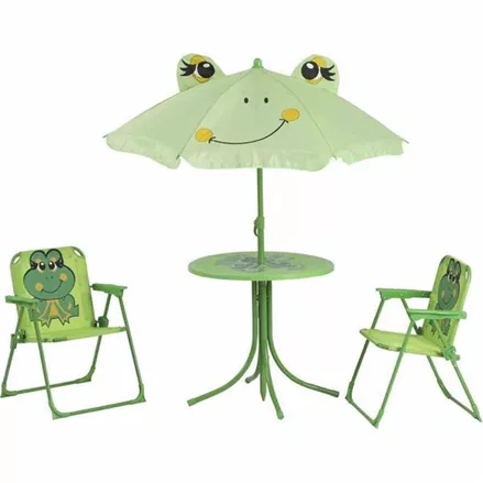 Siena Garden Kindersitzgruppe Froggy 4 teilig grün