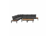 Siena Garden Loungebank Ablageplatte rechts 84 x 175 x 70 cm anthrazit H16599