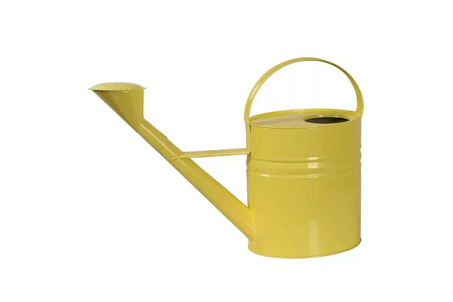 Siena Garden Gießkanne , 10 Liter, 56x19x40 cm gelb Stahlblech 732878