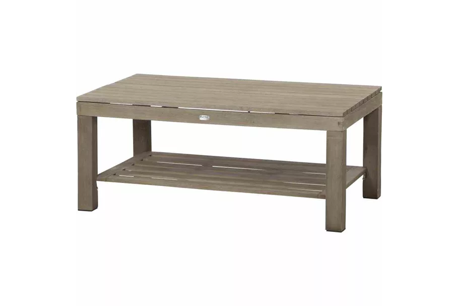 Siena Garden Loungetisch Astana 70x120x51 cm antik grau 120023