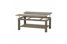 Siena Garden Loungetisch Astana 70x120x51 cm antik grau 120023