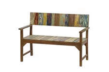 Siena Garden Palu 2-Sitzerbank 124 cm Teak recycelt C36426