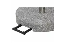 Siena Garden Granitständer Trolley 40kg 50x50x7,5cm Granit 431522