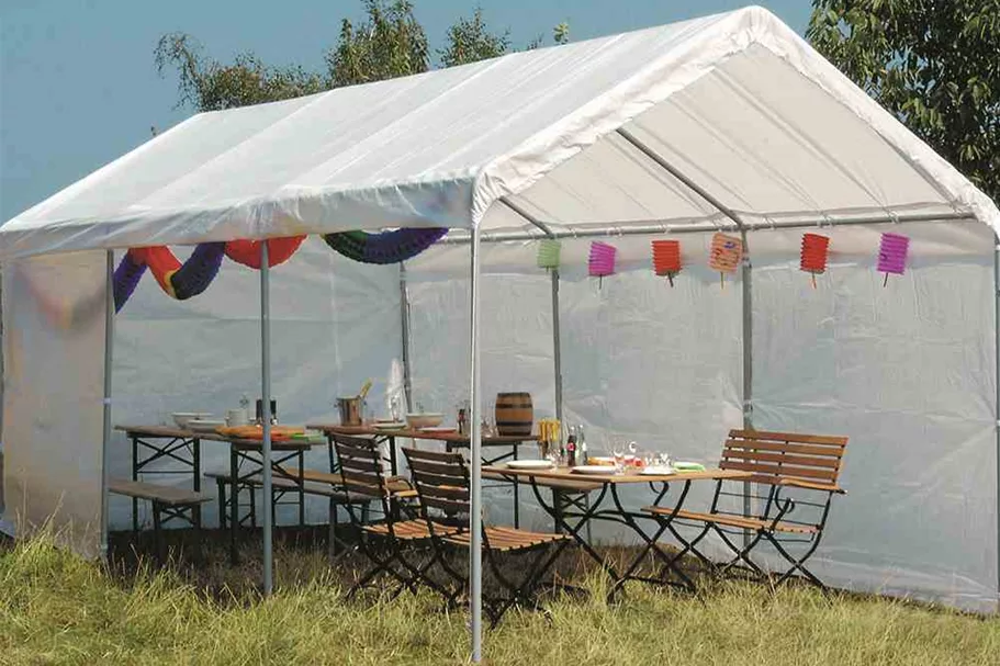 Siena Garden Partyzelt 3x6m weiß 556369