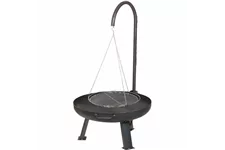 Siena Garden Grillgalgen 75x130x77 cm anthrazit Metall K05774