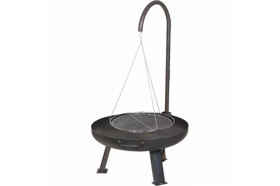 Siena Garden Grillgalgen 75x130x77 cm anthrazit Metall K05774