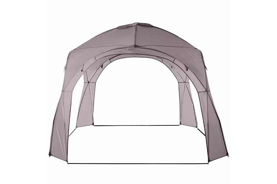 Siena Garden Pavillon Roma quadratisch, 320x320 cm grau H98319