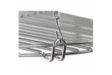 Siena Garden Grillrost INOX zu 55er Feuerschale inkl. Kette und S-Haken, Edelstahl H06895