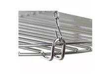 Siena Garden Grillrost INOX zu 75er Feuerschale inkl. Kette und S-Haken, Edelstahl H06896