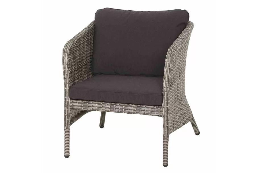 Siena Garden Moreno Loungeset 4tlg. Geflecht/Polyester J03966