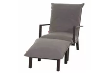 Siena Garden Rockford Loungesessel mit Hocker Sunbrella® J03952