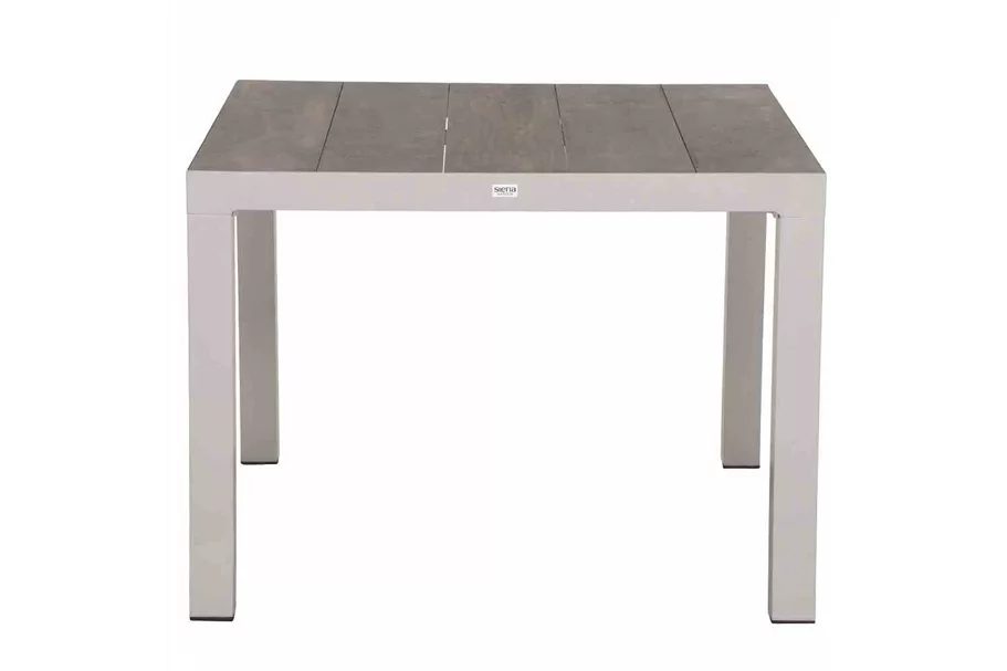 Siena Garden Silva Diningtisch 100x100cm Aluminium/Keramik J04060