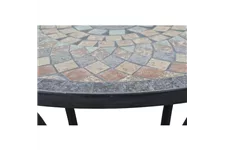 Siena Garden Prato Tisch Ø60cm Eisen/Mosaikoptik 380813