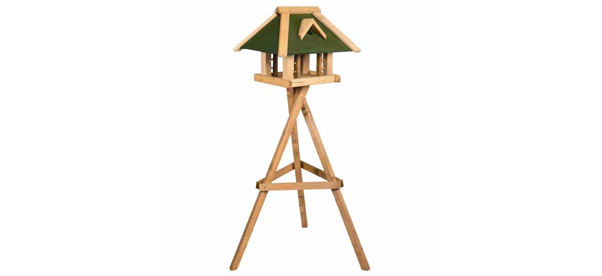 Siena Garden Vogelfutterhaus Grünfink mit Ständer 51x36x37cm 268721