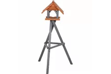 Siena Garden Vogelfutterhaus, 44x34x37 cm, hellbraun und braun Fichtenholz H25423