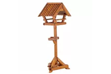 Siena Garden Vogelfutterhaus, 54x43x136,5 cm braun Fichtenholz H25424