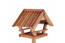 Siena Garden Vogelfutterhaus, 54x43x136,5 cm braun Fichtenholz H25424