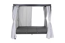 Siena Garden Waikiki Loungebett inkl. Dach Aluminium/Textil J58969